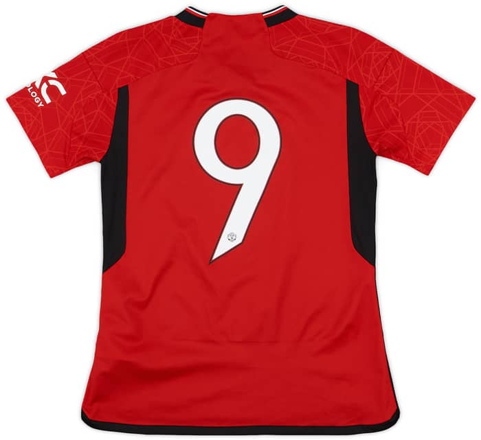 2023-24 Manchester United Home Shirt #9 - 8/10 - (XS)