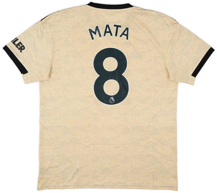 2019-20 Manchester United Away Shirt Mata #8 - 8/10 - (L)