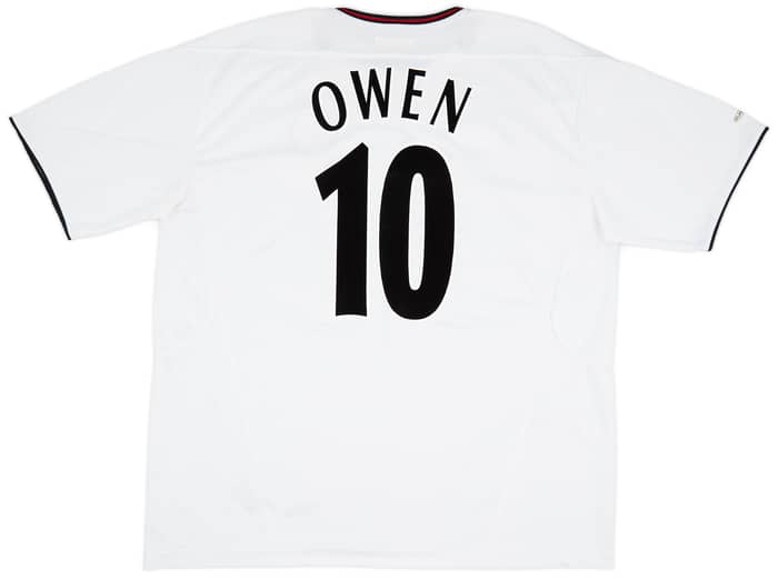 2003-04 Liverpool Away Shirt Owen #10 - 8/10 - (L)