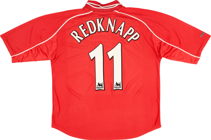 2000-02 Liverpool Home Shirt Redknapp #11 - 5/10 - (XL)