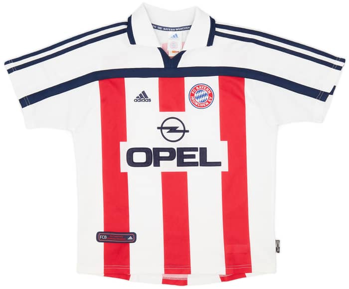 2000-01 Bayern Munich Away Shirt - 7/10 - (L.Boys)