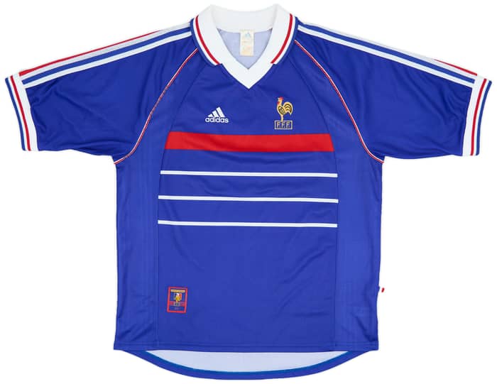 1998-00 France Home Shirt - 9/10 - (L)