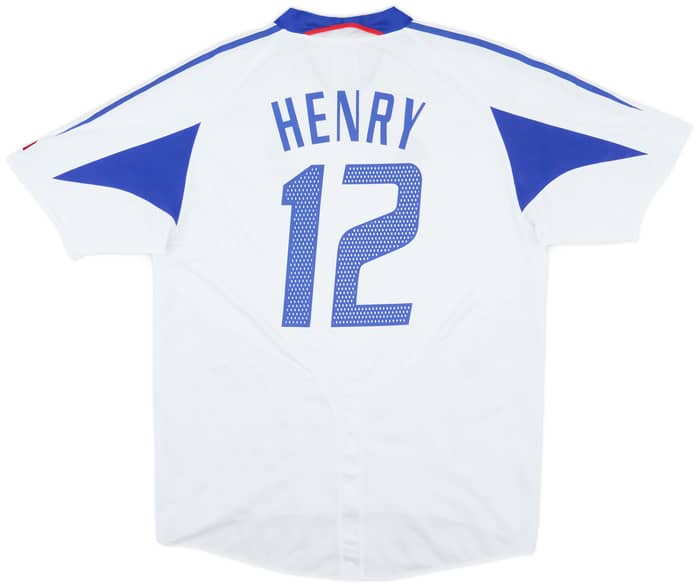 2004-06 France Away Shirt Henry #12 - 9/10 - (XL)