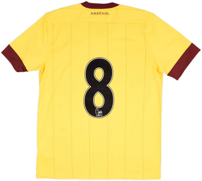 2010-13 Arsenal Away Shirt #8 - 8/10 - (M)