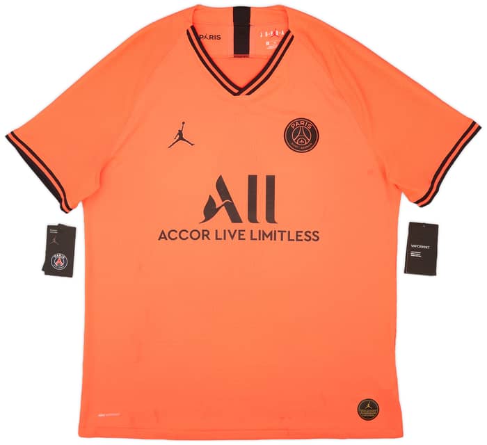 2019-20 Paris Saint-Germain x Air Jordan Authentic Away Shirt Mbappe #7
