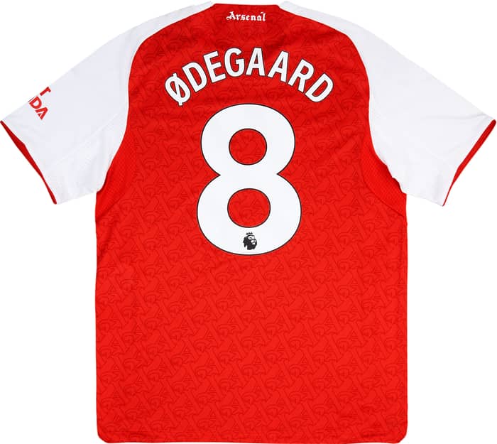 2025-26 Arsenal Authentic Home Shirt Odegaard #8