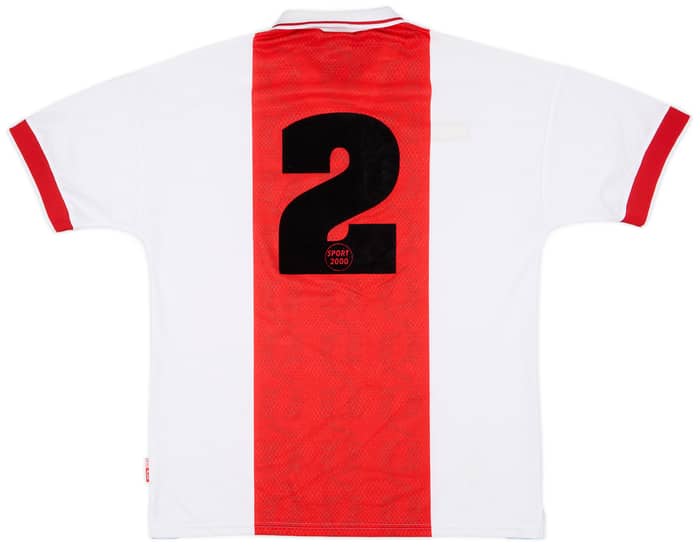 1998-99 Ajax Home Shirt #2 - 9/10 - (XL)