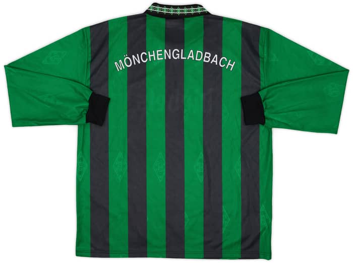 1995-96 Borussia Monchengladbach Away L/S Shirt - 8/10 - (XL)