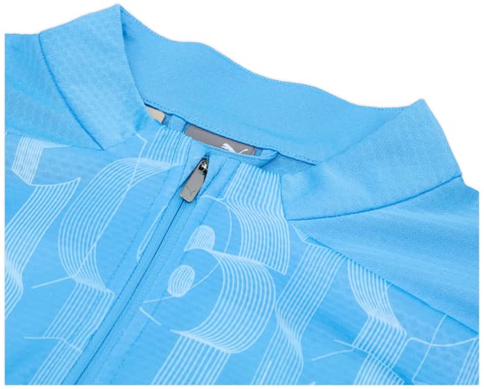2024-25 Manchester City Puma 1/4 Zip Pre-Match Top-