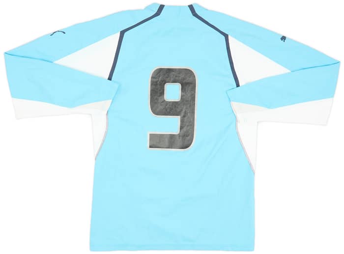 2004-05 Lazio Home L/S Shirt #9 - 7/10 - (S)