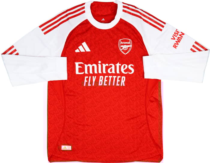 2025-26 Arsenal Authentic Home L/S Shirt Saka #7