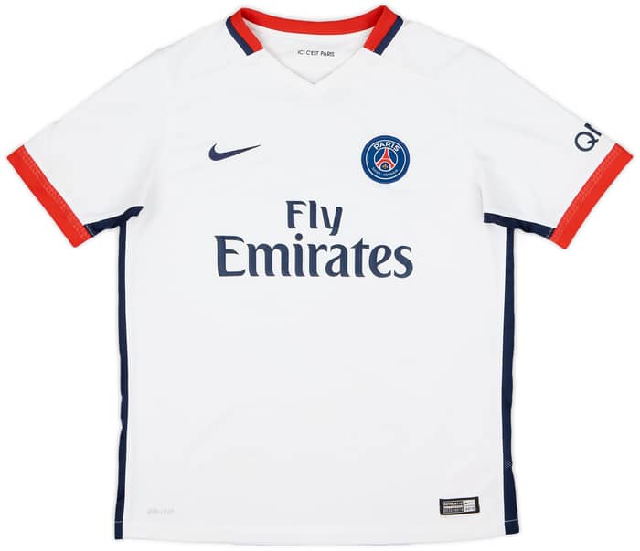 2015-16 Paris Saint-Germain Away Shirt - 6/10 - (XL.Boys)