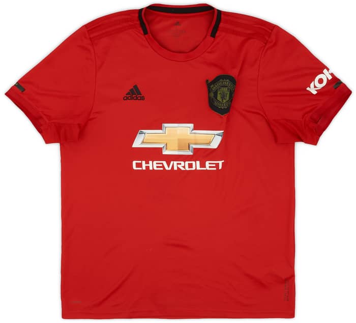 2019-20 Manchester United Home Shirt B.Fernandes #18 - 9/10 - (L)