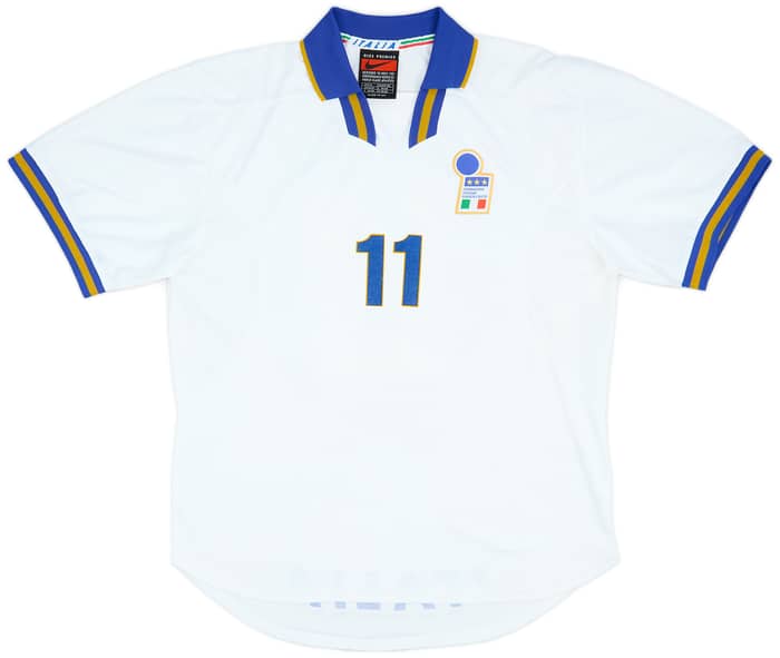 1996-97 Italy Player Issue Away Shirt #11 - 8/10 - (XL)
