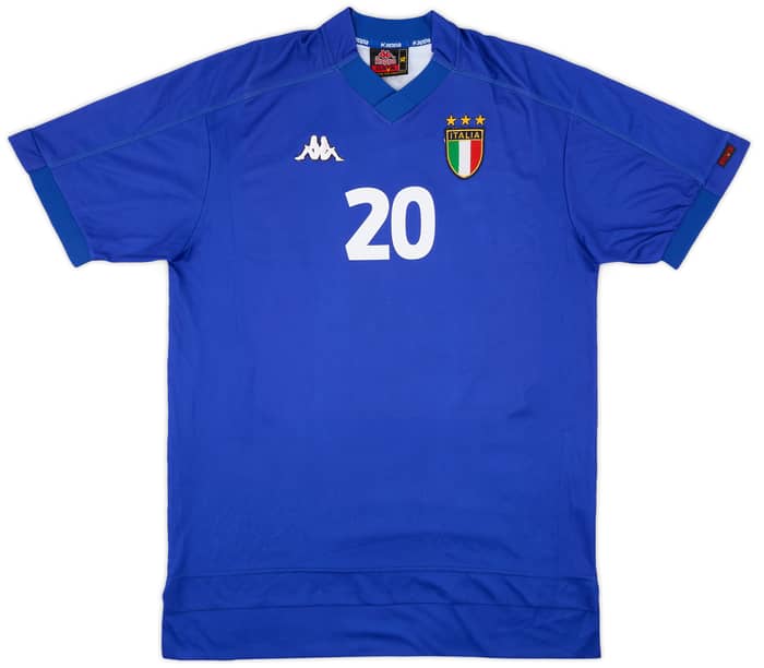 1998-99 Italy Home Shirt Totti #20 - 8/10 - (XL)