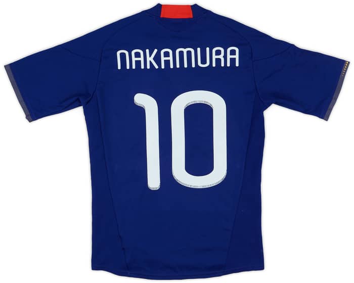 2010-12 Japan Home Shirt Nakamura #10 - 7/10 - (S) 2010-12 Japan Home Shirt Nakamura #10 - 7/10 - (S)