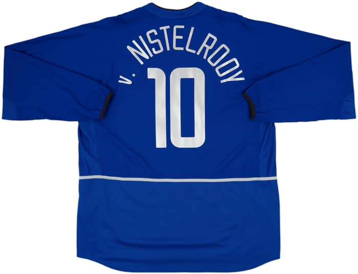 2002-03 Manchester United Third L/S Shirt v. Nistelrooy #10 - 9/10 - (XXL)