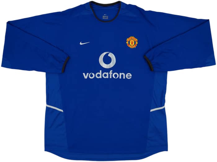 2002-03 Manchester United Third L/S Shirt v. Nistelrooy #10 - 9/10 - (XXL)