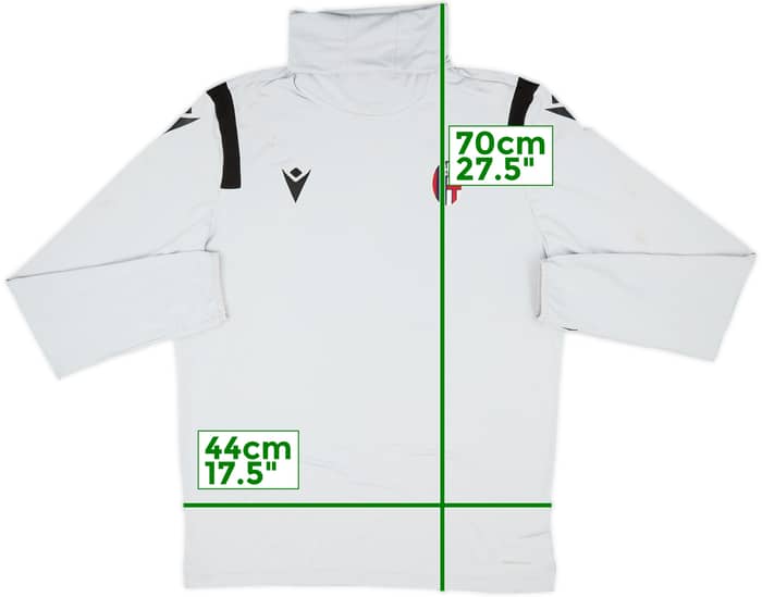2018-19 Bologna Macron Training Top - 6/10 - (XL)
