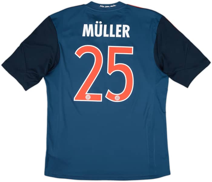 2013-14 Bayern Munich Third Shirt Muller #25 - 9/10 - (M)
