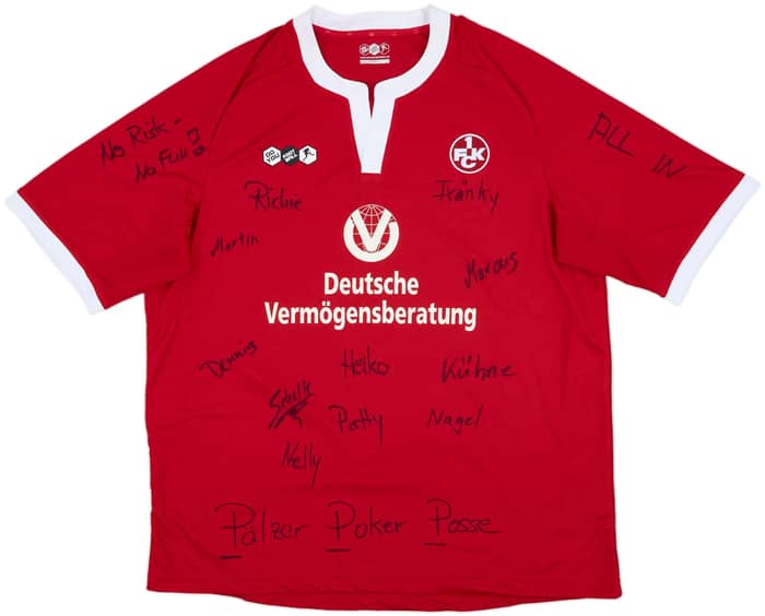 2009-10 Kaiserslautern Signed Home Shirt - 8/10 - (XXL)