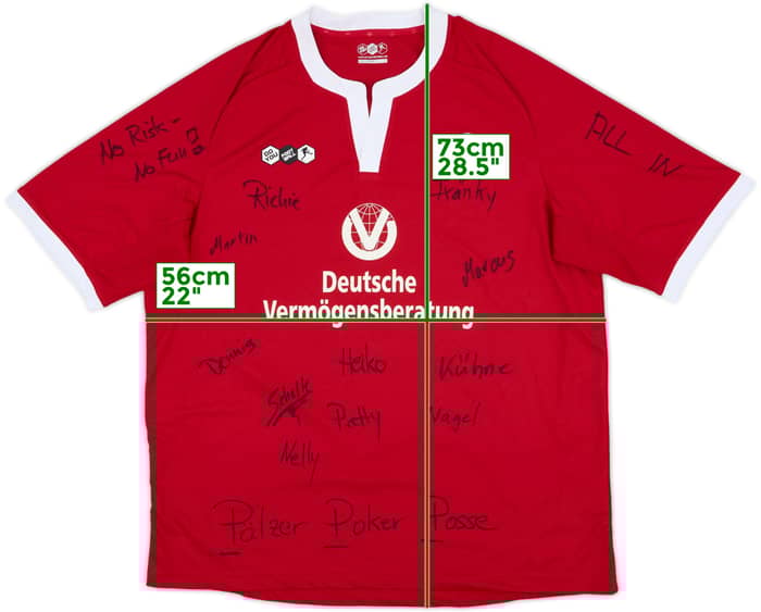 2009-10 Kaiserslautern Signed Home Shirt - 8/10 - (XXL)