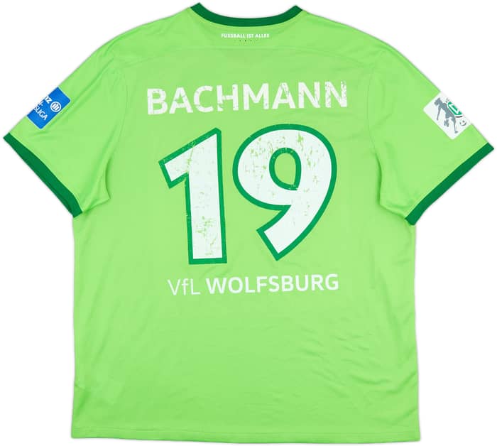 2016-17 Wolfsburg Frauen Home Shirt Bachmann #19 - 4/10 - (XXL)