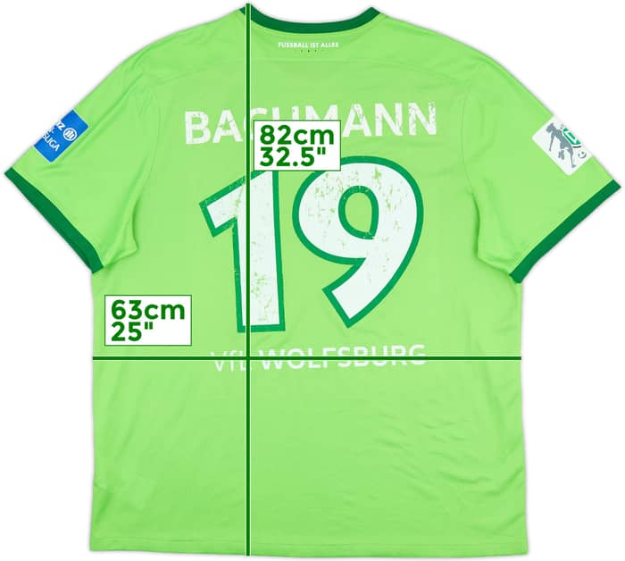 2016-17 Wolfsburg Frauen Home Shirt Bachmann #19 - 4/10 - (XXL)
