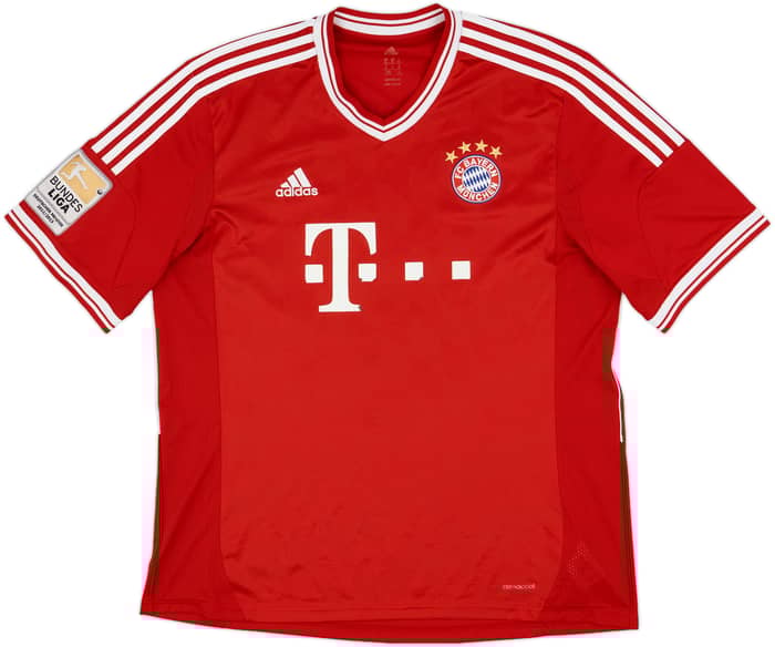 2013-14 Bayern Munich Home Shirt Lahm #21 - 4/10 - (XL)