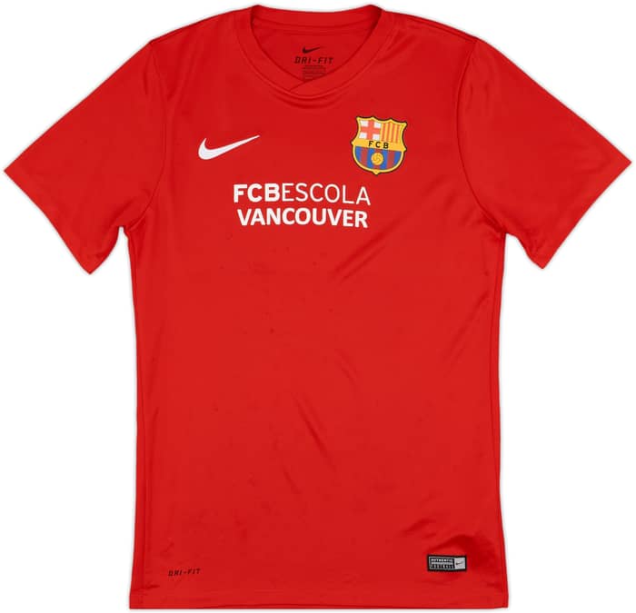 2015-16 Barcelona Nike Vancouver Soccer Camp Training Shirt - 7/10 - (S)