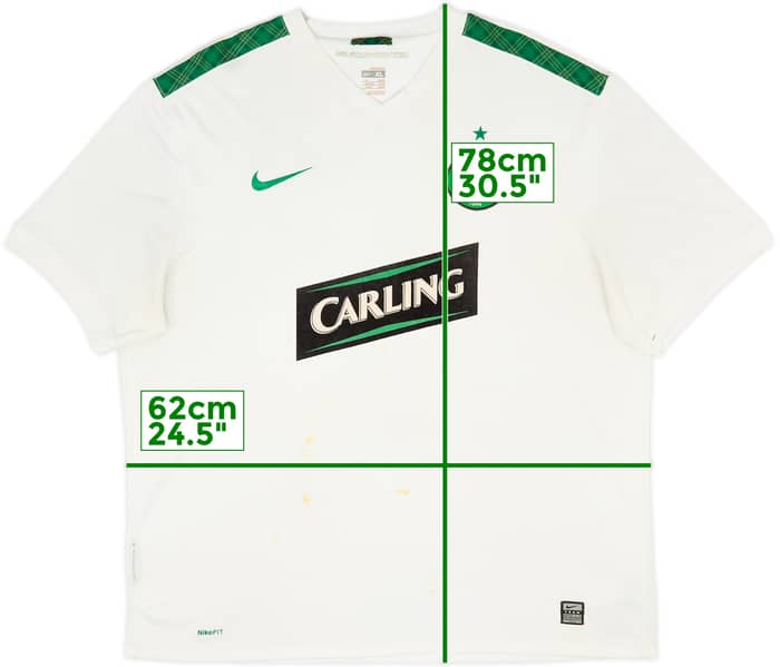 2009-10 Celtic Third Shirt - 5/10 - (XL)