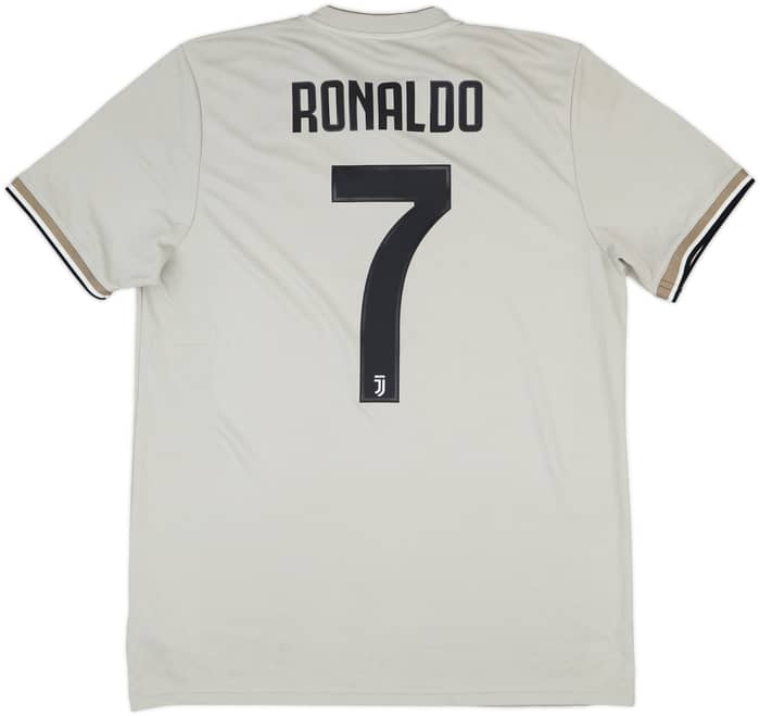 2018-19 Juventus Away Shirt Ronaldo #7 - 7/10 - (L)