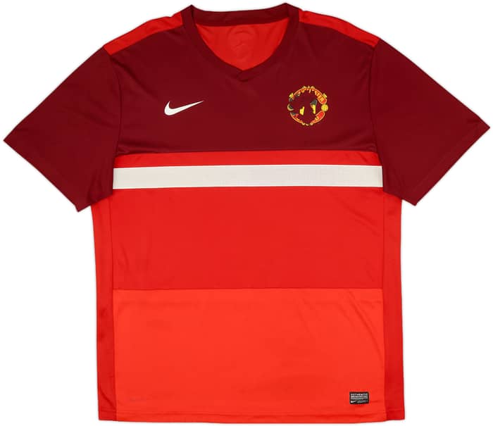 2011-12 Manchester United Nike Training Shirt - 3/10 - (XL)