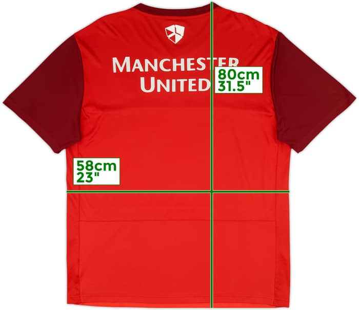 2011-12 Manchester United Nike Training Shirt - 3/10 - (XL)