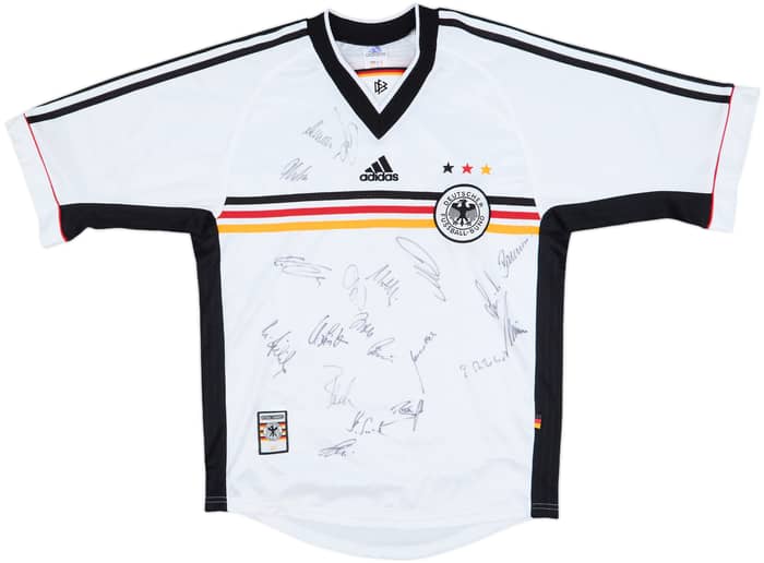 1998-00 Germany Signed Home Shirt - 7/10 - (S)