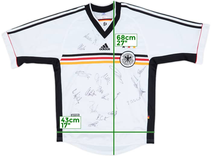 1998-00 Germany Signed Home Shirt - 7/10 - (S)