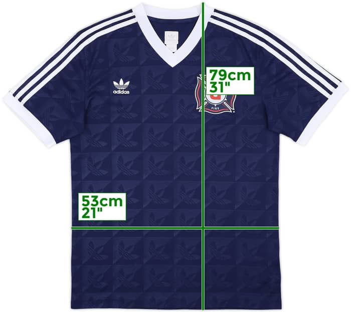 2014 Chicago Fire adidas Training Shirt - 9/10 - (M)