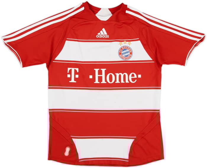 2007-08 Bayern Munich Home Shirt Toni #9 - 5/10 - (XL.Boys)
