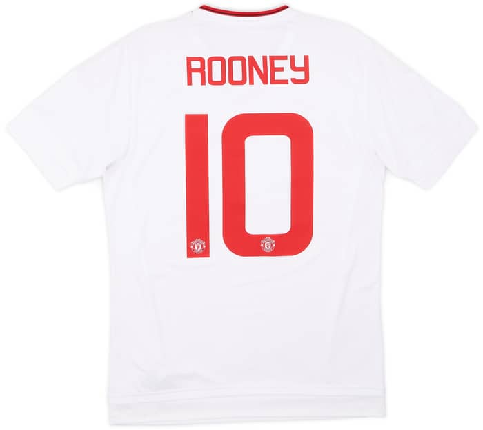 2015-16 Manchester United Away Shirt Rooney #10 - 10/10 - (S)