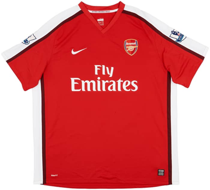 2008-10 Arsenal Home Shirt Walcott #14 - 8/10 - (XXL)