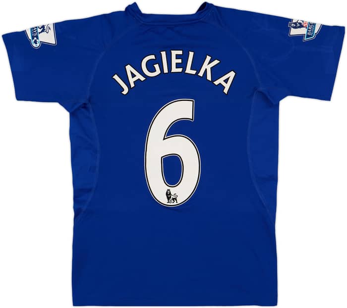 2010-11 Everton Home Shirt Jagielka #6 - 8/10 - (S)