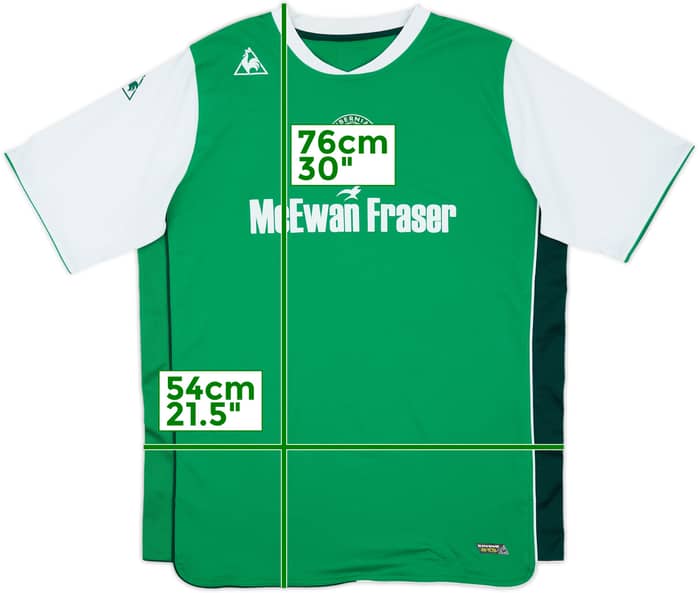 2009-10 Hibernian Home Shirt - 8/10 - (XL)