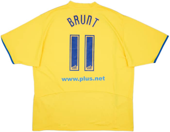 2006-07 Sheffield Wednesday Away Shirt Brunt #11 - 7/10 - (XXL)