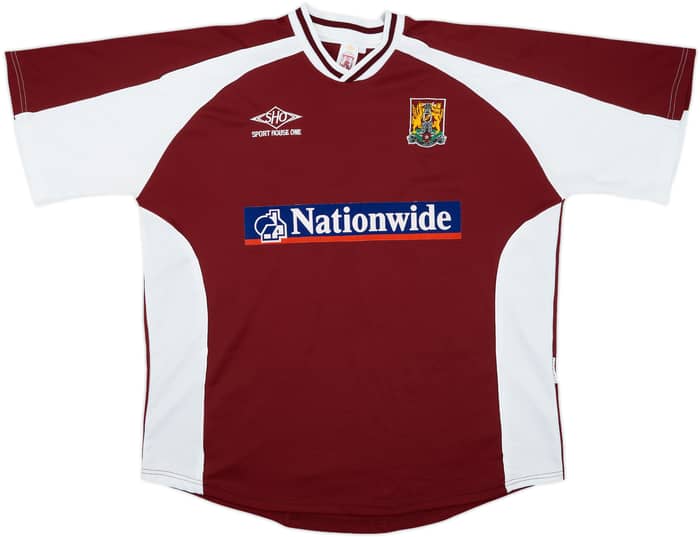 2001-03 Northampton Home Shirt - 9/10 - (XL)