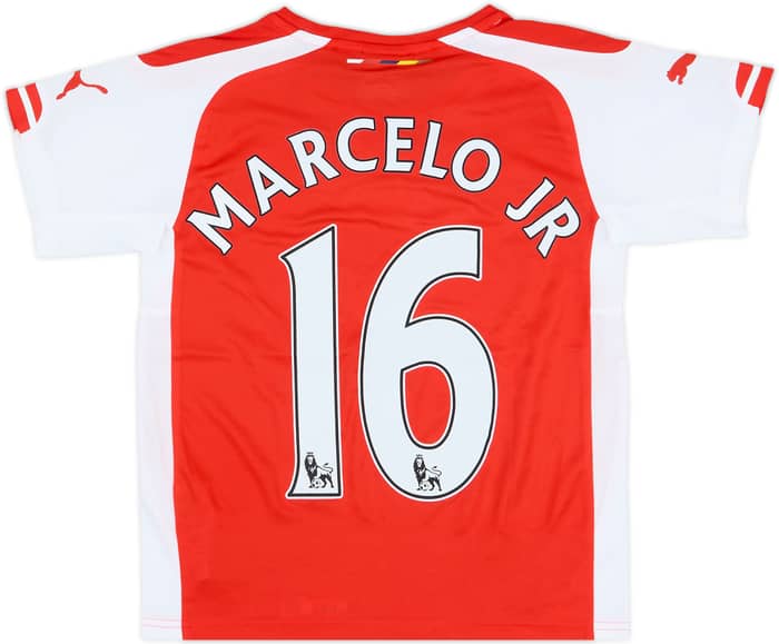 2014-15 Arsenal Home Shirt Marcelo Jr #16 (M.Boys)