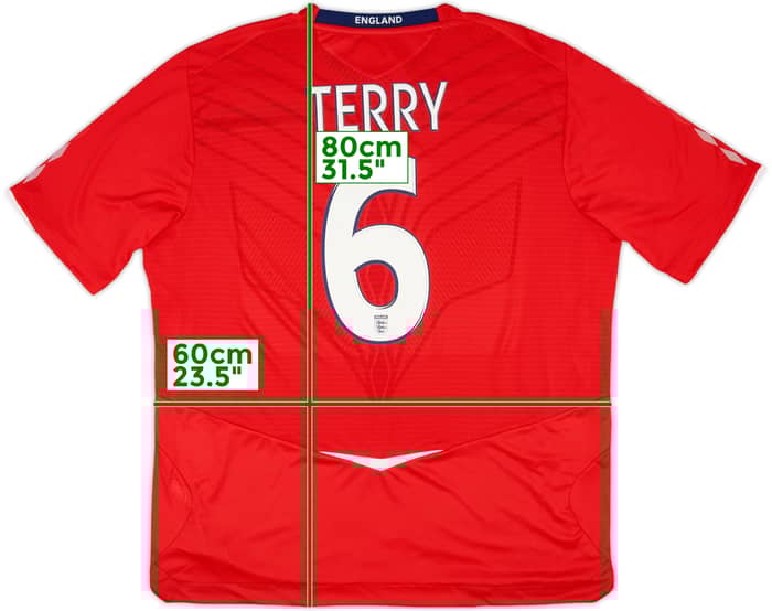 2008-10 England Away Shirt Terry #6 (XXL)