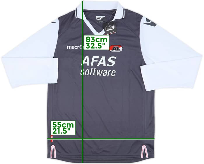 2012-13 AZ Alkmaar European Away L/S Shirt (L)