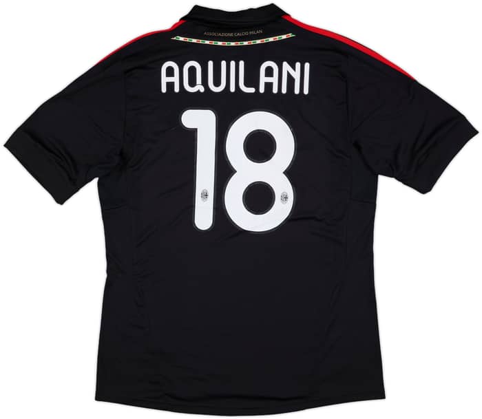 2011-12 AC Milan Third Shirt Aquilani #18 (L)