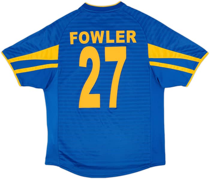 2001-03 Leeds United Away Shirt Fowler #27 - 7/10 - (S)