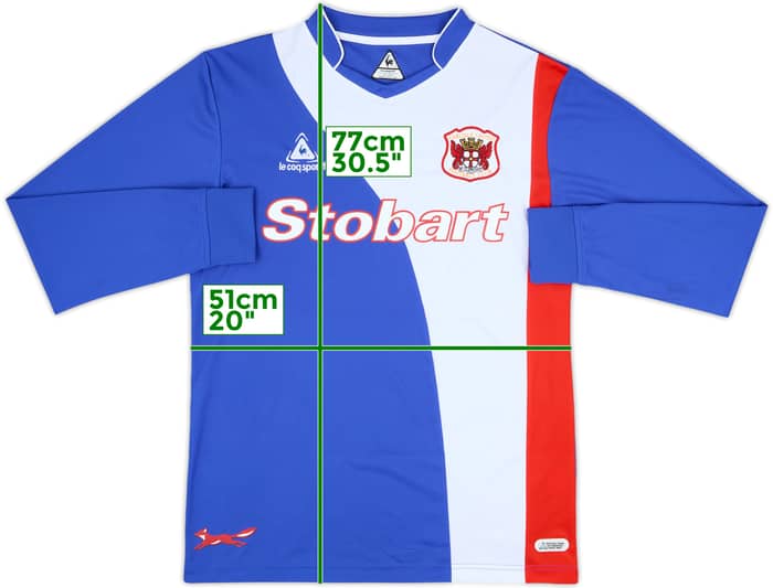 2007-09 Carlisle United Home L/S Shirt - 8/10 - (S)